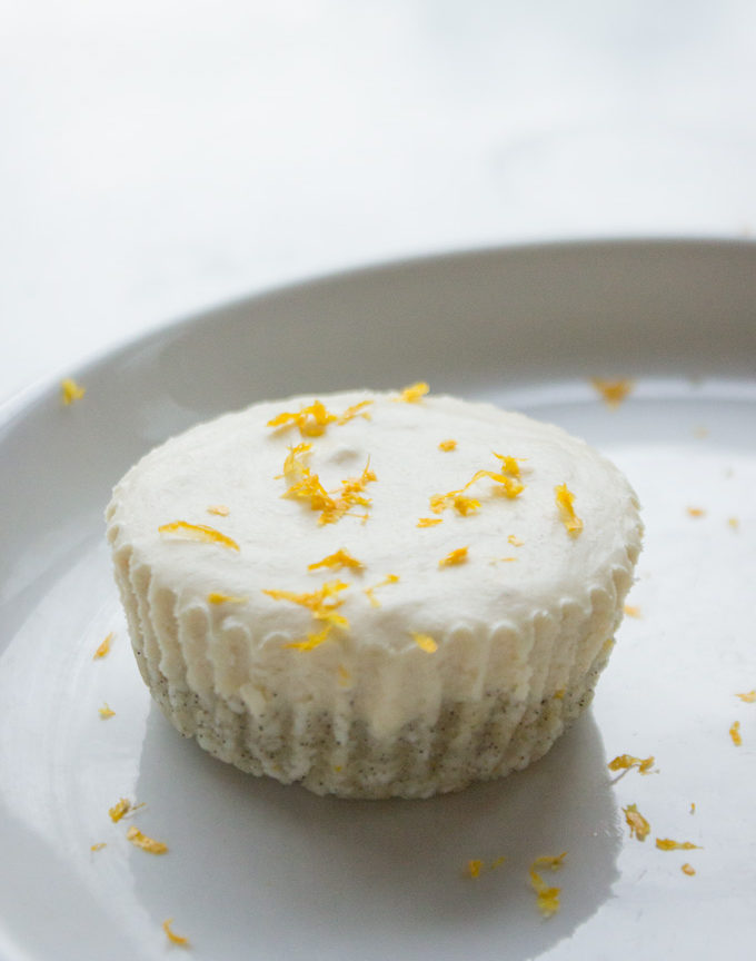 No Bake Creamy Meyer Lemon Tarts